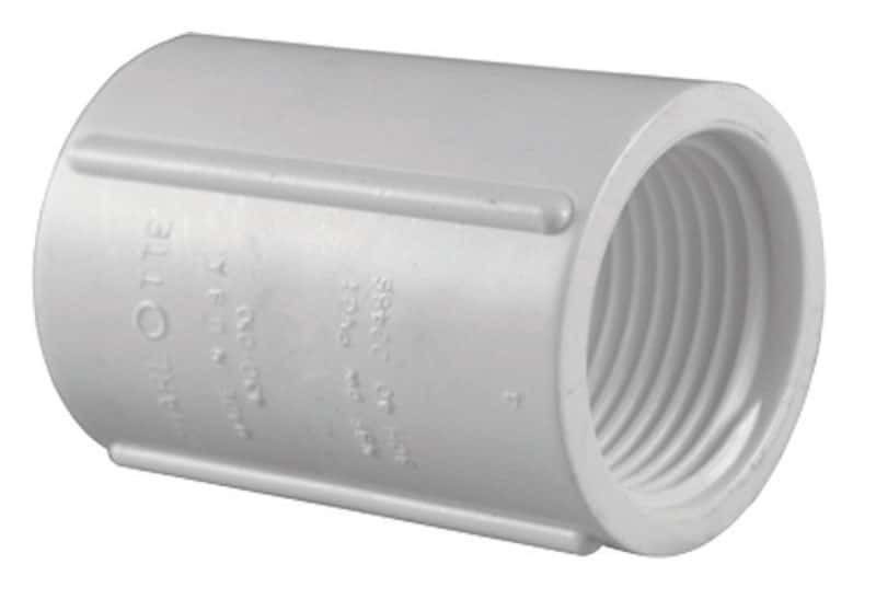 Charlotte Pipe Schedule 40 1 in. FPT T X 1 in. D FPT PVC Coupling Ace