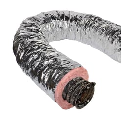 GAF Master Flow 4 in. D Fiberglass Insulated Duct