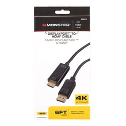 Monster Just Hook It Up 6 ft. L Audio/Visual Cable HDMI