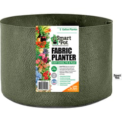 Smart Pot 7.5 in. H X 10 in. W X 10 in. D X 10 in. D Geo-Thermal Fabric Grow Bag Planter Forest Gree