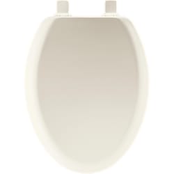 Mayfair by Bemis Cameron Elongated Biscuit Enameled Wood Toilet Seat