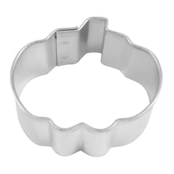 R&M International Corp International Corp 2 in. L Mini Pumpkin Cookie Cutter Silver 1 pc