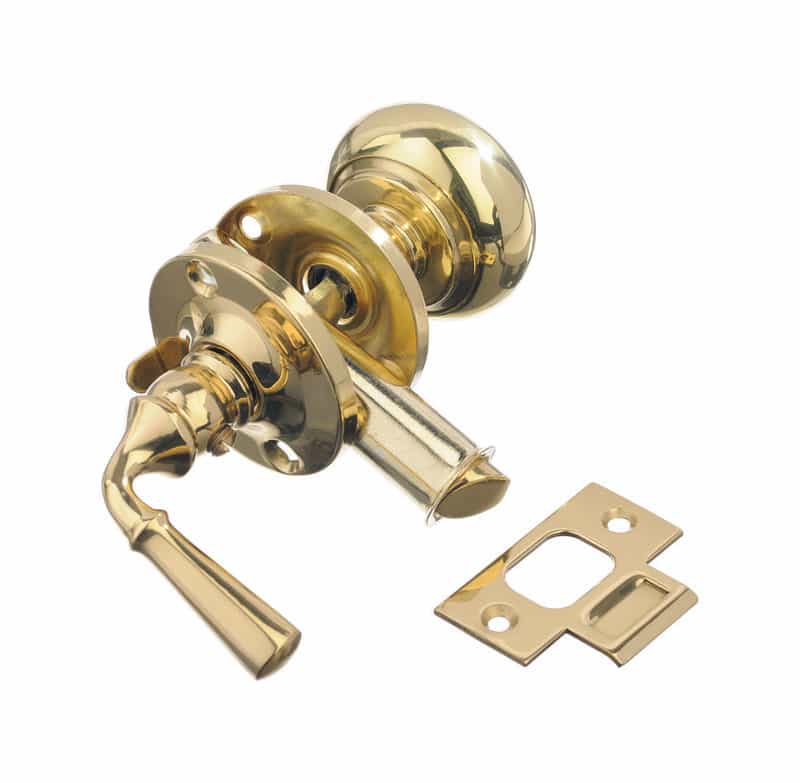 Ace Bright Brass Brass Screen Storm Door Latch 1 pk Ace Hardware