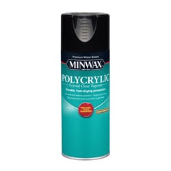 Minwax Polycrylic Semi-Gloss Crystal Clear Water-Based Polyurethane 11.5 oz