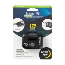 Nite Ize Radiant 170 lm Black LED Rechargeable Flashlight