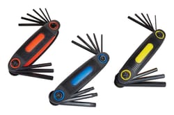 Steel Grip SAE Fold-Up Hex Key Set 3 pc