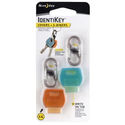 Nite Ize IdentiKey 2.5 in. D Rubber Assorted Key Cover