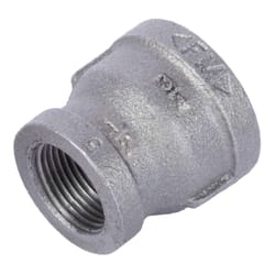 STZ Industries 1-1/4 in. FIP each X 3/4 in. D FIP Galvanized Malleable Iron Reducing Coupling