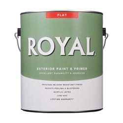Royal Flat Tint Base Ultra White Base Paint Exterior 1 gal