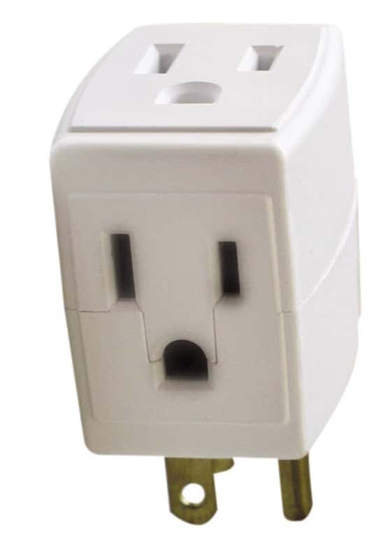 Ace Grounded 3 outlets Adapter Surge Protection 1 pk Ace Hardware