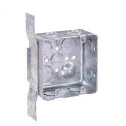 Southwire New and Old Work Square Steel Switch Box