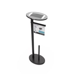 Better Living Products Ovo Matte Black Toilet Paper Holder
