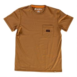 Dickies Traeger M Short Sleeve Brown Tee Shirt