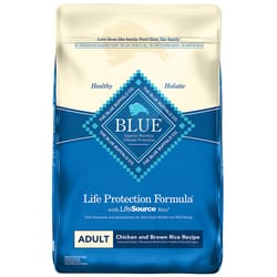 Blue Buffalo Life Protection Formula Adult Chicken and Brown Rice Dog Food 30 lb