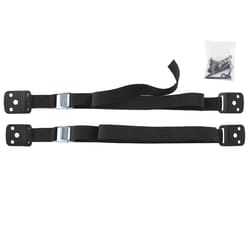 North States Toddleroo Black Metal/Nylon Strap Lock 2 pk