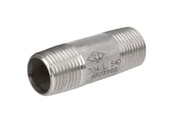 Smith-Cooper 1-1/4 in. MPT Stainless Steel 2-1/2 in. L Nipple