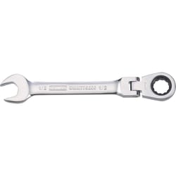 DeWalt 1/2 in. X 1/2 in. 12 Point SAE Flex Head Combination Wrench 6.06 in. L 1 pc