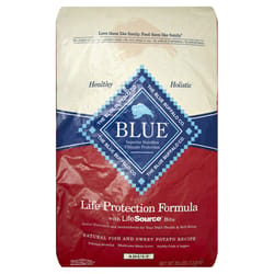 Blue Buffalo Life Protection Formula Adult Fish and Sweet Potato Dry Dog Food 30 lb