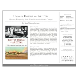 Arcadia Publishing Harvey Houses of Arizona History Book