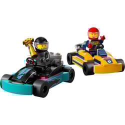 LEGO City Go-Karts and Race Drivers Building Set Multicolor 99 pc