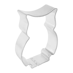 R&M International Corp International Corp 4 in. L Owl Cookie Cutter Silver 1 pc