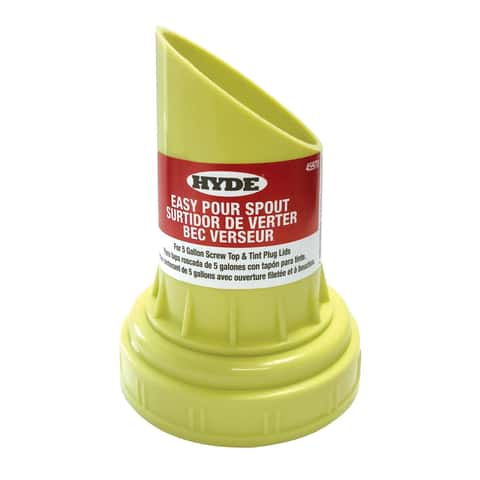 5 Gallon Green Plastic POUR SPOUT for Paint Container Bucket Can