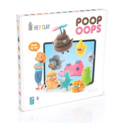 Hey Clay Poop Oops Air Dry Clay Kit Assorted 18 pc