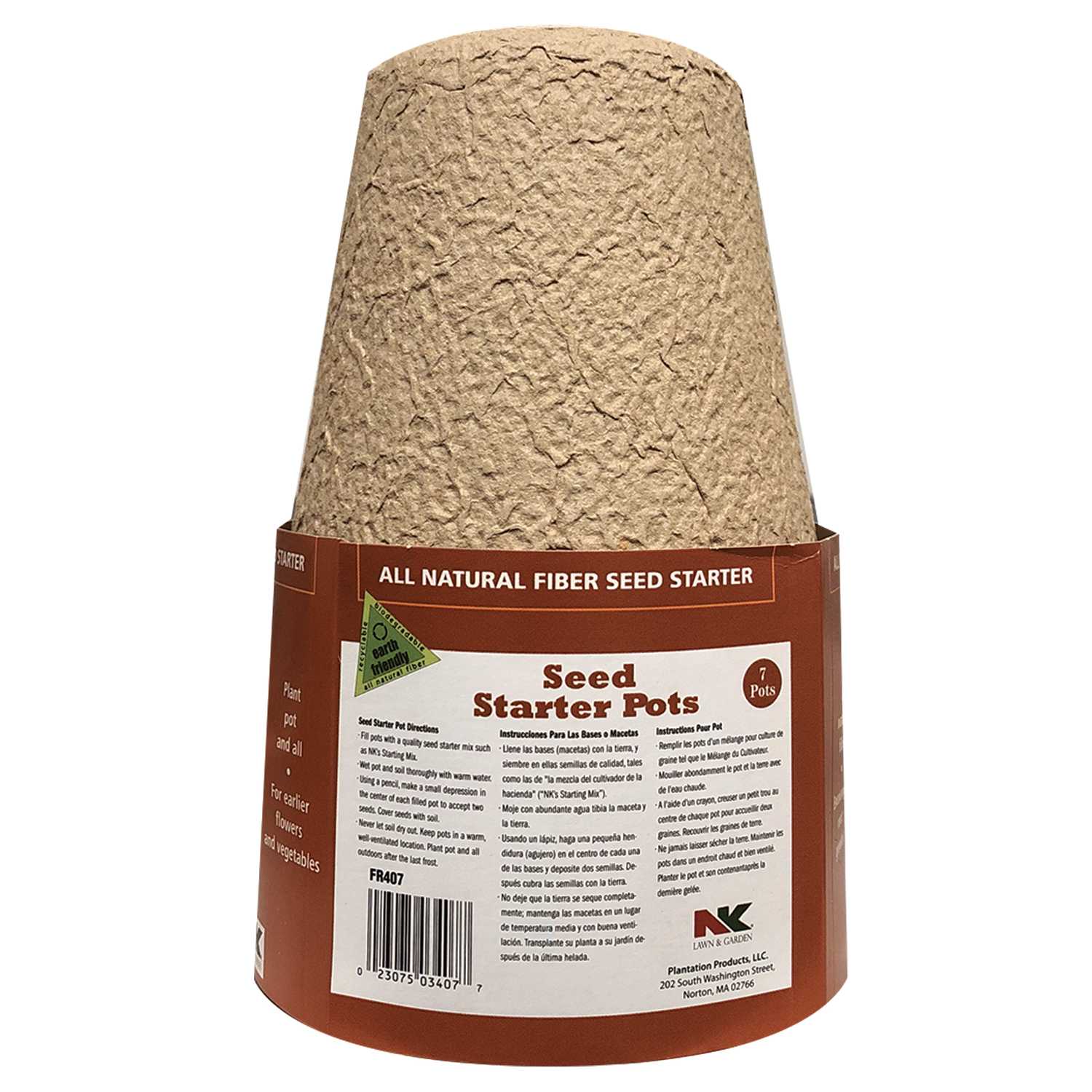 Plantation Products Plant Pot Seed Starter 7 pk Ace Hardware