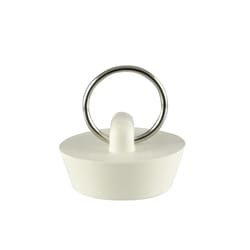 Ace 1-1/8 in. White Rubber Sink Stopper