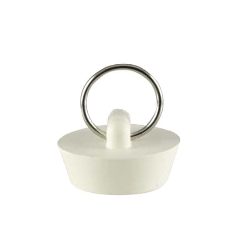 DANCO 1-1/2 in. Rubber Stopper in White