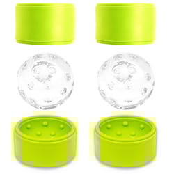 Kikkerland Green TPE Ice Ball Molds