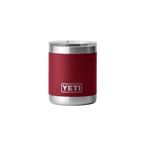 Yeti Rambler Lowball 10 Oz. Brick Red Stainless Steel Insulated Tumbler -  Bliffert Lumber and Hardware