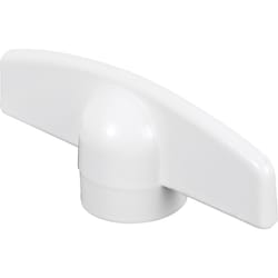 Prime-Line Painted White Zinc Single-Arm Casement Tee-Crank Handle For Truth