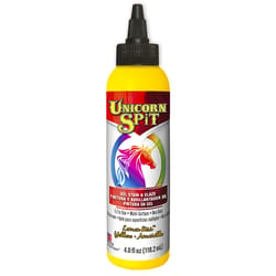 Unicorn Spit Flat Yellow Gel Stain and Glaze 4 oz