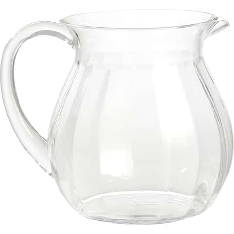 Clear Acrylic 2-Quart Pitcher with Lid & Flavor Infuser