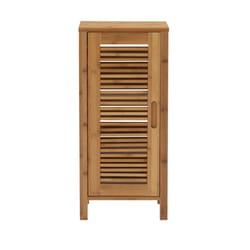 Linon Home Decor 29 in. H X 13 in. W X 11 in. D Rectangle Natural Bath Storage Cabinet