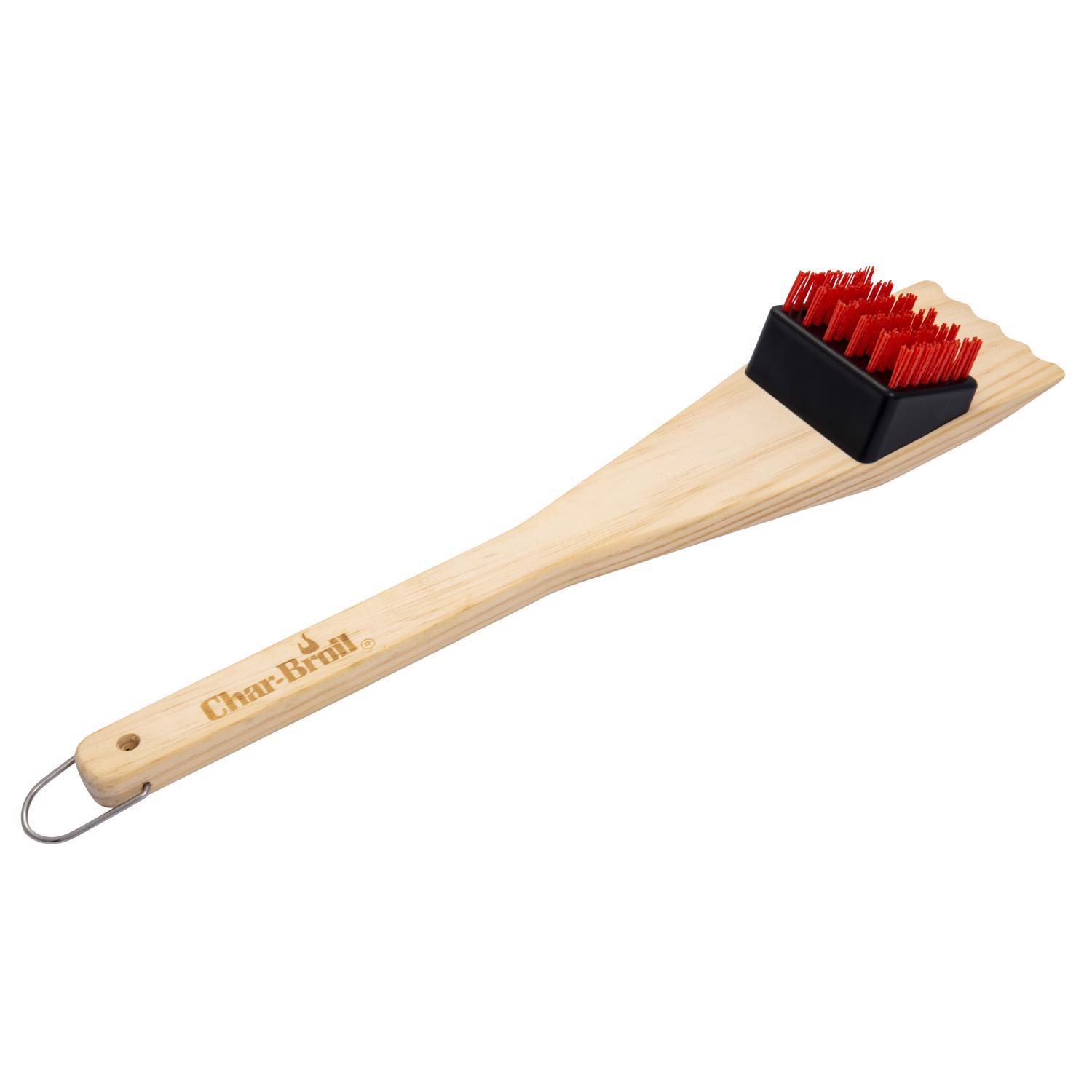 Char-Broil Cool-Clean Nylon Bristle Brush with Scraper