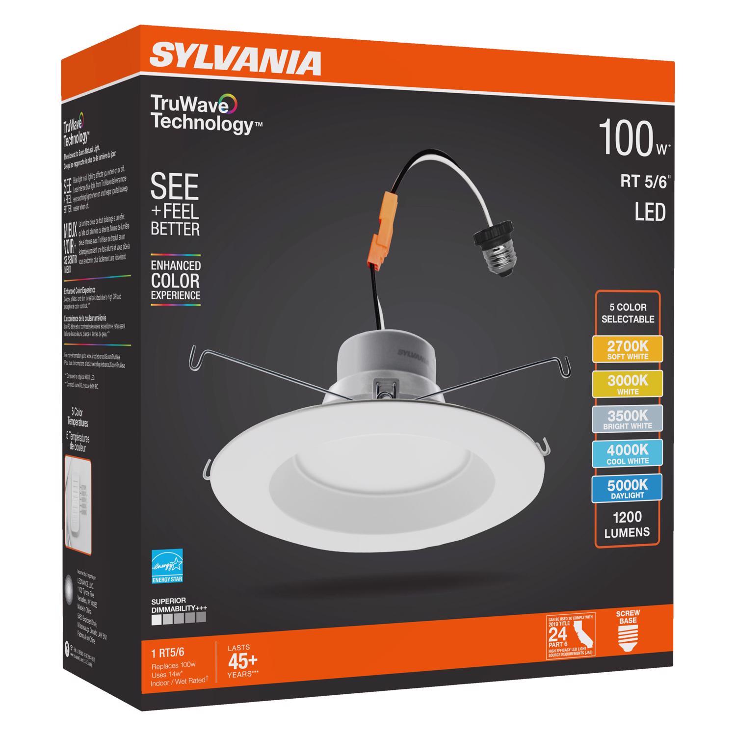 Sylvania Led Recessed Lighting Retrofit | Shelly Lighting