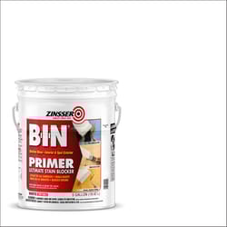Zinsser B-I-N White Shellac-Based Primer 5 gal