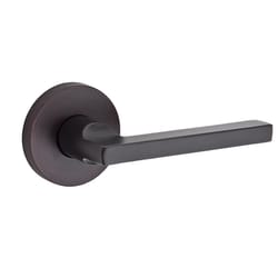 Baldwin Reserve Square Lever Venetian Bronze Passage Lockset 2 in.