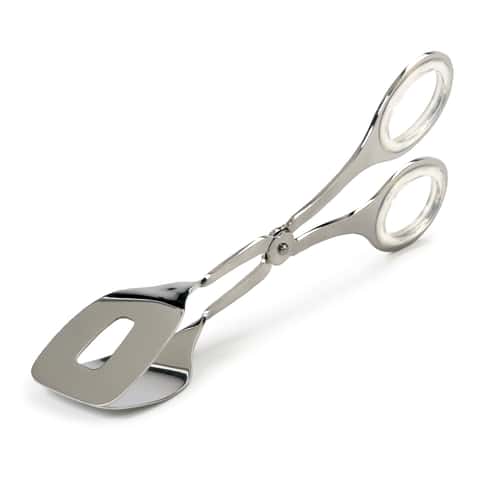  RSVP International Endurance Serving Collection Kitchen Tongs,  Small, Stainless Steel: Food Tongs: Home & Kitchen