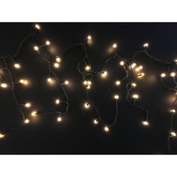 Celebrations LED Micro/5mm Clear/Warm White 150 ct String Christmas Lights 16.4 ft.