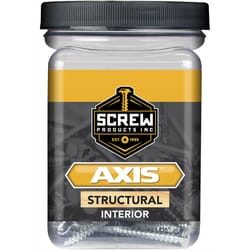 Screw Products AXIS No. 8 X 2.5 in. L Star Flat Head Structural Screws 1 lb 124 pk
