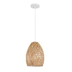 Globe Electric Natural Brown 1 lights Pendant Light