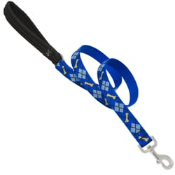 LupinePet Original Designs Multicolor Dapper Dog Nylon Dog Leash