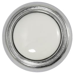 Laurey First Family Round Cabinet Knob 1-1/4 in. D Chrome 1 pk