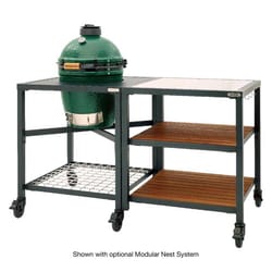 Big Green Egg 15 in. Medium Charcoal Kamado Grill and Smoker Green