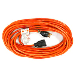 50 ft. x 12/3 Gauge Outdoor Extension Cord, Orange