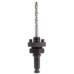 Milwaukee Big Hawg 5/16 in. Carbide Tipped 6-9/16 in. L X 7/16 in. D Hole Saw Arbor