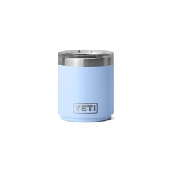 YETI Rambler 10 oz Big Sky Blue BPA Free Lowball 2.0 Tumbler with MagSlider Lid